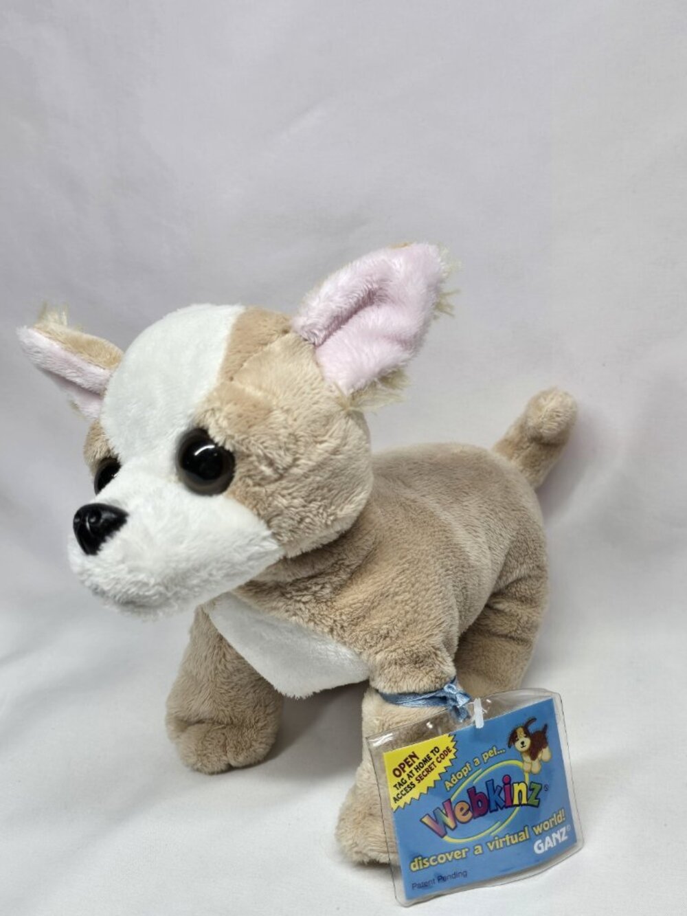 Ganz Webkinz Chihuahua Plush Stuffed Animal Retired HM104 SEALED CODE TAG